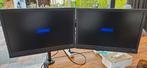 monitoren op bureaustandaard 22 inch, Ophalen, Gebruikt, 60 Hz of minder
