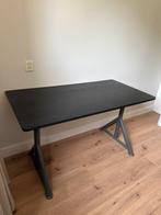 Bureau IKEA Idasen 140x70 cm zwart, Huis en Inrichting, Ophalen, Zo goed als nieuw