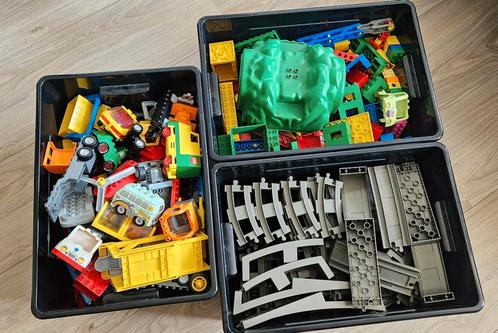Mega partij Duplo treinen, auto's, vliegtuigen, bouwblokken, Kinderen en Baby's, Speelgoed | Duplo en Lego, Gebruikt, Duplo, Ophalen of Verzenden