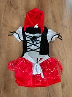 Rood kapje jurk, Kleding | Dames, Carnaval, Ophalen of Verzenden, Kleding, Maat 34 (XS) of kleiner