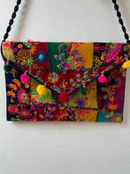 Vrolijk Tasje met Bloemen - Uniek!, Ophalen of Verzenden, Zo goed als nieuw, Overige kleuren, Schoudertasje