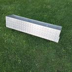 Aluminium tranenplaat bloembak 100cm x 20cm x 20cm, Tuin en Terras, Minder dan 30 cm, Minder dan 60 cm, Rond, Ophalen of Verzenden