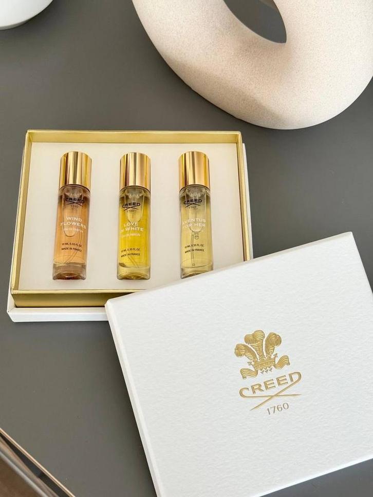 Creed Discovery Set - 3x10ml, Sieraden, Tassen en Uiterlijk, Uiterlijk | Parfum, Zo goed als nieuw, Ophalen of Verzenden