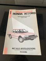 Honda Accord Vraagbaak 1978-1983, Ophalen of Verzenden, Gelezen, Honda