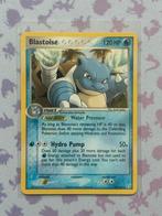 Blastoise Rare 14/100 Pokémon EX Crystal Guardians, Ophalen of Verzenden, Zo goed als nieuw, Losse kaart