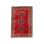 Handgeknoopt Perzisch tapijt Qashqai Nomad Iran 214x307cm, Gebruikt, Qashqai, Crème, .