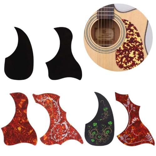 Akoestische gitaar slagplaat zelfklevend standaard zwart, Muziek en Instrumenten, Instrumenten | Onderdelen, Nieuw, Akoestische gitaar