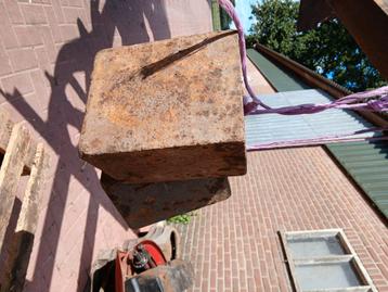 2 blokken ijzer tent gewicht front gewicht beschikbaar voor biedingen