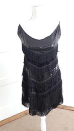 Leuke hes van velours met paillets     maat XL, Kleding | Dames, Gelegenheidskleding, Overige typen, Verzenden, Zwart, Maat 46/48 (XL) of groter