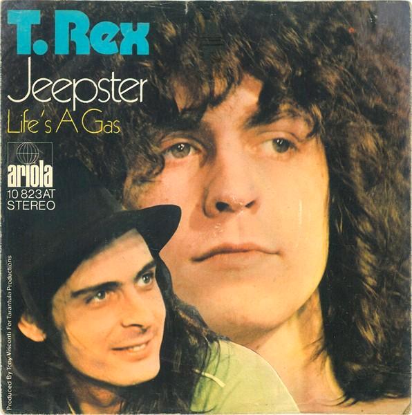 T-Rex - Jeepster (Single), Cd's en Dvd's, Vinyl Singles, Gebruikt, Single, Pop, 7 inch, Ophalen of Verzenden
