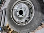 4 gebruikte stalen velgen met goede banden, Auto-onderdelen, Banden en Velgen, Ophalen, Bestelwagen, 16 inch, Frankrijk