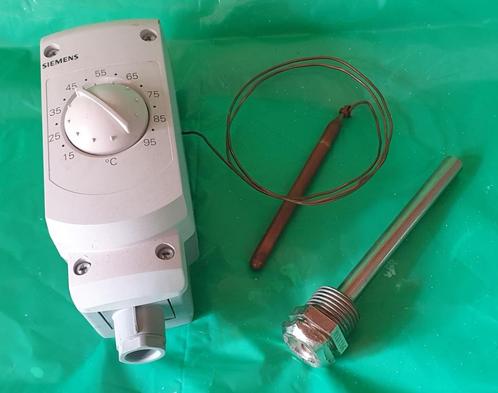 Siemens thermostaat RAK TR 1000  +15...+95 gr. C, Doe-het-zelf en Verbouw, Thermostaten, Gebruikt, Ophalen of Verzenden
