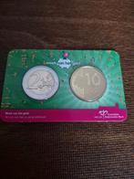 Coincard Week van het Geld + Penning BU Nederland 2021., Ophalen of Verzenden, Overige landen, 2 euro, Setje