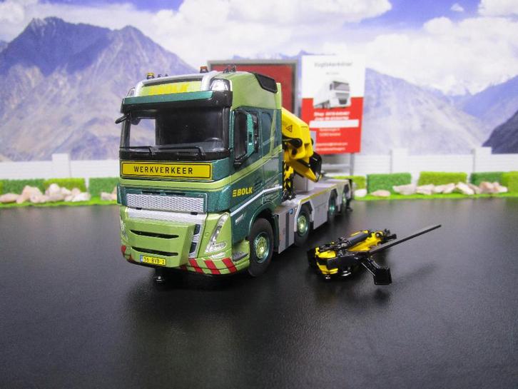 Wsi 01-4392 Bolk , Volvo FH5 Globetrotter 8x2, Hobby en Vrije tijd, Modelauto's | 1:50, Nieuw, Bus of Vrachtwagen, Wsi, Ophalen