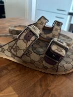 Gucci GG Supreme slippers sandalen – maat 42 –, Kleding | Heren, Schoenen, Sandalen, Bruin, Ophalen of Verzenden, Zo goed als nieuw