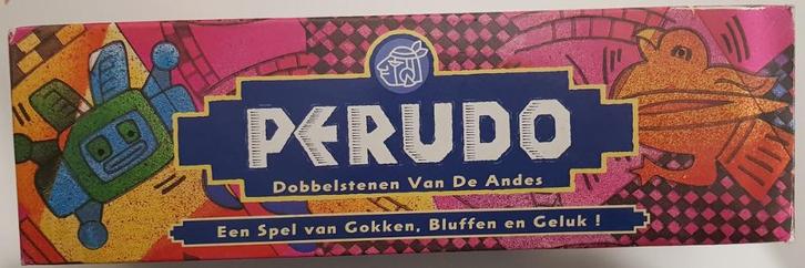 Perudo, Hobby en Vrije tijd, Gezelschapsspellen | Bordspellen, Zo goed als nieuw, Een of twee spelers, Drie of vier spelers, Vijf spelers of meer
