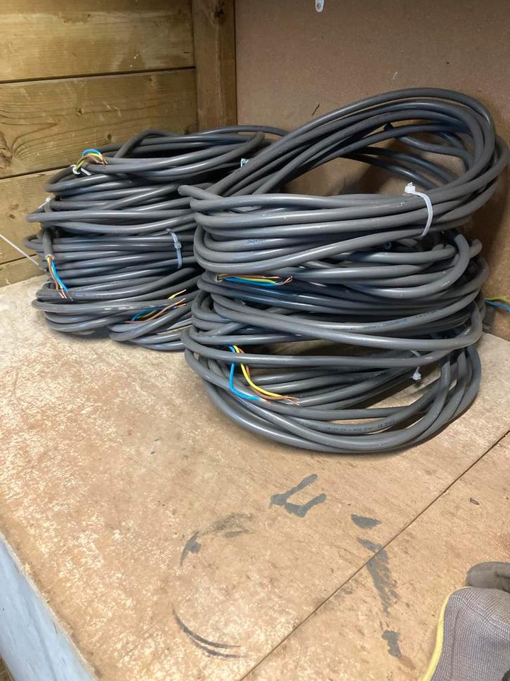 YMVK 3x2,5 kabel - Diverse lengtes, Doe-het-zelf en Verbouw, Elektra en Kabels, Gebruikt, Kabel of Snoer, Ophalen of Verzenden