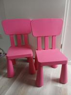 Ikea Kinderstoelen - Roze, Ophalen of Verzenden, Zo goed als nieuw, Stoel(en)