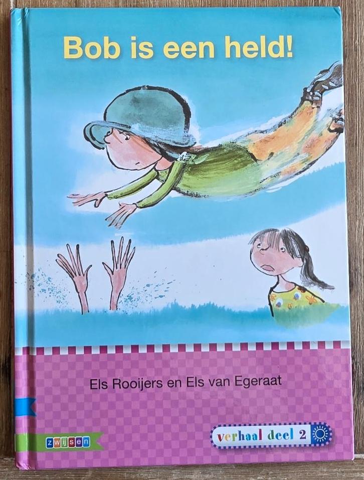 Bob is een held - AVI E3 - Groep 3 - Els Rooijers, Boeken, Kinderboeken | Jeugd | onder 10 jaar, Zo goed als nieuw, Fictie algemeen