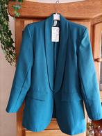 NIEUW!! Blazer petrol S/M (36/38), Maat 38/40 (M), Blauw, Nieuw, Ophalen of Verzenden