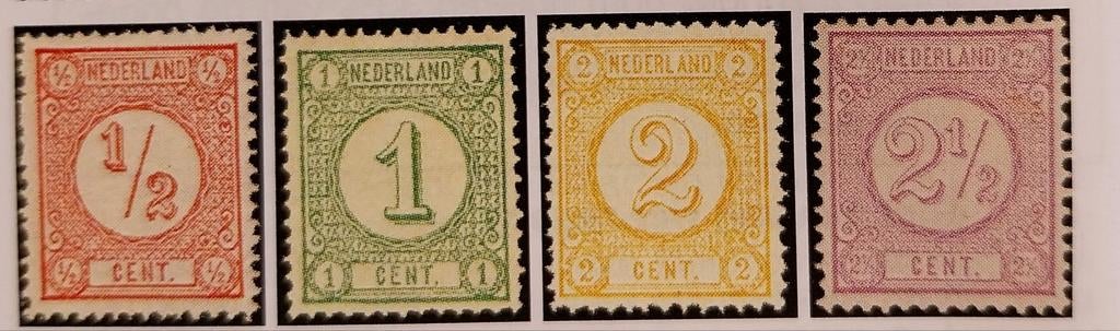 F176. 1876-1894.  Cijfer. Postfris., Postzegels en Munten, Postzegels | Nederland, Ophalen of Verzenden