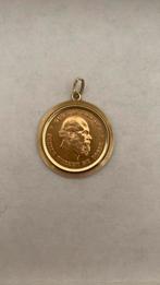 Gouden tientje uit 1875 in gouden muntrand, Ophalen of Verzenden, Zo goed als nieuw, Goud