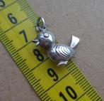 zilveren vintage bedel eenden kuiken [551], Overige merken, Ophalen of Verzenden, Zo goed als nieuw, 1 bedel