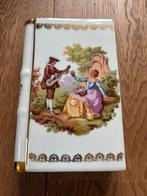 Limoges Sous la Treille Cognac Boekfles, Antiek en Kunst, Ophalen of Verzenden