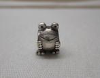 Zilveren Pandora bedel kikker nr.697, Sieraden, Tassen en Uiterlijk, Bedels, Verzenden, Pandora, Zo goed als nieuw, 1 bedel