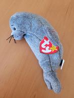 Ty Beanie Baby Zeehond Slippery, Ophalen of Verzenden, Zo goed als nieuw, Overige typen