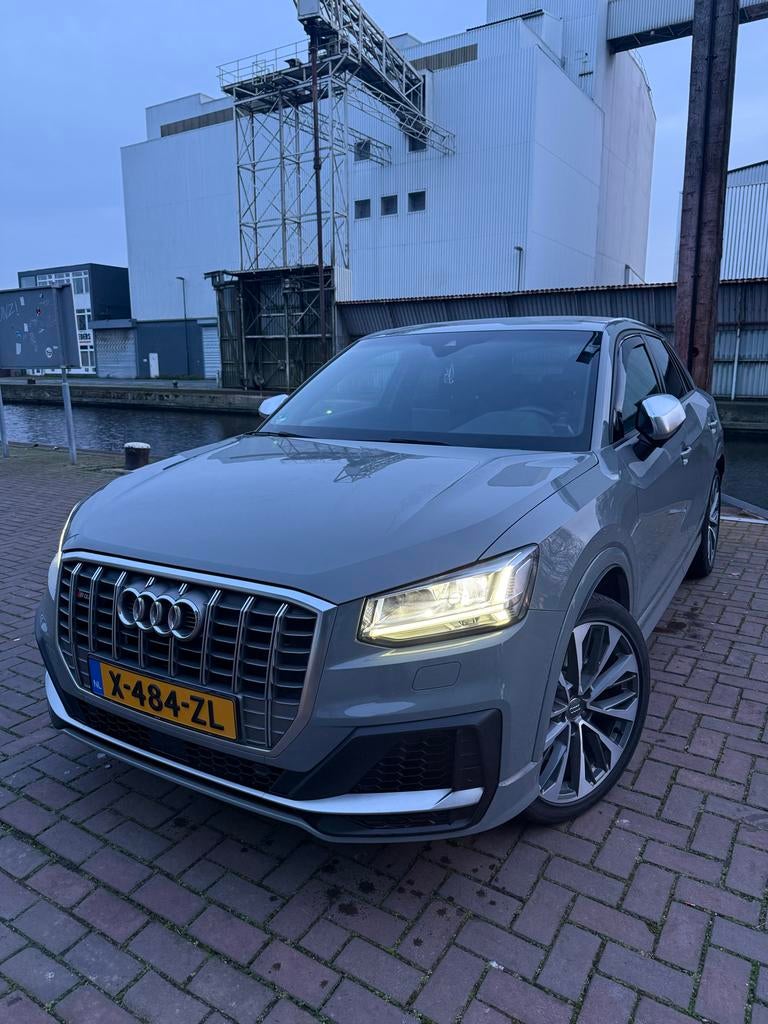 Audi Q2 SQ2 2.0 TFSI 301pk S Tronic Quattro Bj 2019 Nardo Gr, Auto's, Audi, Particulier, SQ2, 4x4, ABS, Achteruitrijcamera, Adaptieve lichten