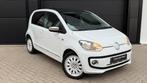Volkswagen up! White Up! 1.0 | PANO | LEER | MAPS & MORE, Voorwielaandrijving, Euro 5, 60 pk, Wit