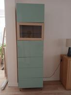 IKEA Besta Kast met Lades en Glazen Deur, Huis en Inrichting, Ophalen, Minder dan 50 cm, Zo goed als nieuw, Glas