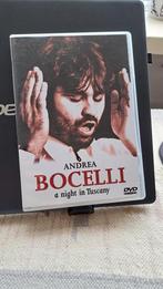 dvd  andrea Bocelli  ,tuscany,, Alle leeftijden, Ophalen of Verzenden, Zo goed als nieuw, Muziek en Concerten