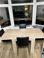 Eettafel 80X80 of 160X80, Huis en Inrichting, Tafels | Eettafels, Ophalen, 50 tot 100 cm, Zo goed als nieuw, 150 tot 200 cm