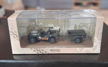 Jeep met kar. beschikbaar voor biedingen