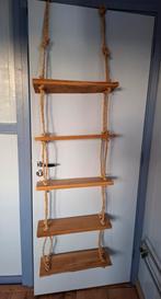 Mooie touwladder als wandkast/wandplanken., Huis en Inrichting, Met plank(en), Ophalen of Verzenden, Zo goed als nieuw, Minder dan 150 cm