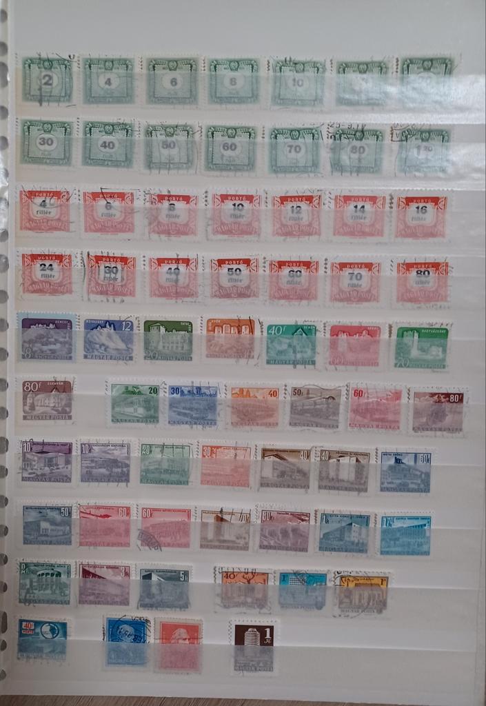 Postzegels Hongarije, Postzegels en Munten, Postzegels | Volle albums en Verzamelingen, Buitenland, Ophalen of Verzenden
