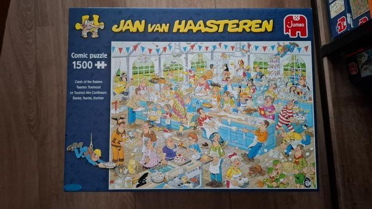 jan van haasteren puzzels, Hobby en Vrije tijd, Denksport en Puzzels, Zo goed als nieuw, Legpuzzel, 500 t/m 1500 stukjes, Ophalen