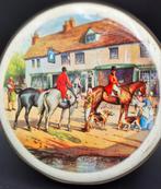 Vintage Lutti Blik met Jachttafereel, Ophalen of Verzenden