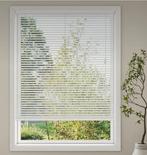 Luxaflex houten jaloezie elektrisch, Ophalen, Japandi / Scandinavisch / modern strak, 150 tot 200 cm, Nieuw