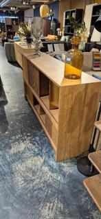 Dressoir Milo 180cm – Bruin Nu Extra voordelig !, Ophalen of Verzenden, Nieuw, 25 tot 50 cm, Eikenhout