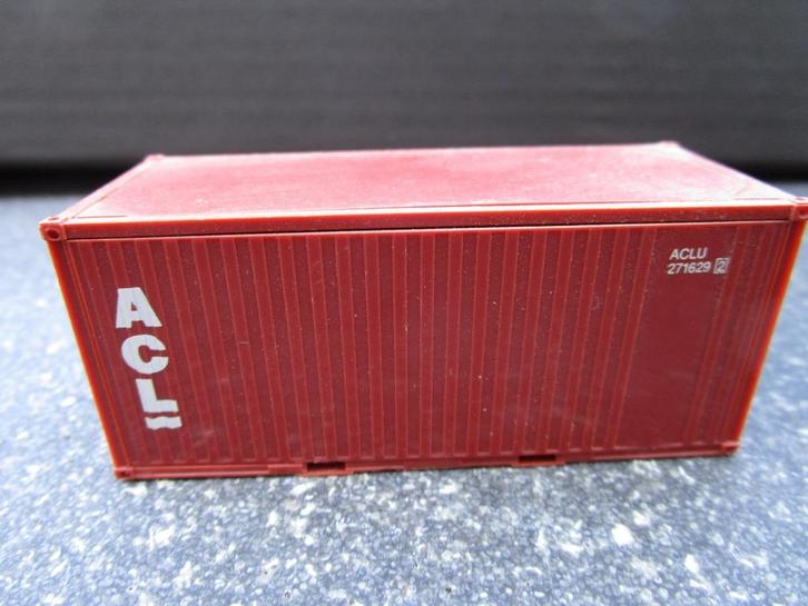ACL Container, Hobby en Vrije tijd, Modelauto's | 1:87, Gebruikt, Bus of Vrachtwagen, Overige merken, Ophalen of Verzenden
