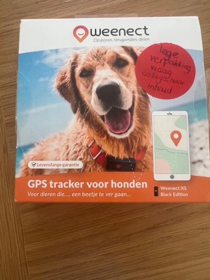 Weenect gps tracker, Dieren en Toebehoren, Honden-accessoires, Zo goed als nieuw, Ophalen of Verzenden