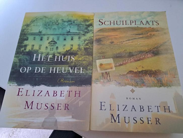 Elizabeth Musser - Het huis op de heuvel en schuilplaats, Boeken, Romans, Gelezen, Ophalen of Verzenden