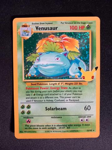 Pokemon Venusaur Celebrations Classic Collection NM beschikbaar voor biedingen