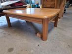 Eiken lichte salontafel, Huis en Inrichting, Tafels | Salontafels, Ophalen, Gebruikt, 100 tot 150 cm, Eikenhout