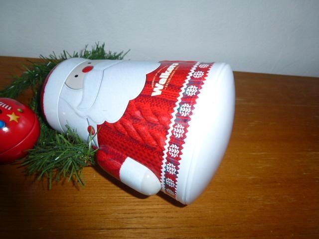 candy container kerstman tuimelaar, Diversen, Kerst, Zo goed als nieuw, Ophalen of Verzenden