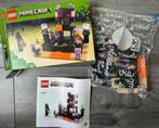 Lego minecraft 21242 de eindarena, Ophalen of Verzenden, Zo goed als nieuw, Complete set, Lego
