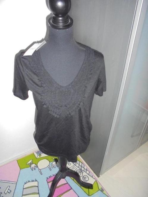 Zwart shirt merk Jacqueline de Yong maat M NIEUW, Kleding | Dames, T-shirts, Nieuw, Maat 38/40 (M), Zwart, Korte mouw, Ophalen of Verzenden